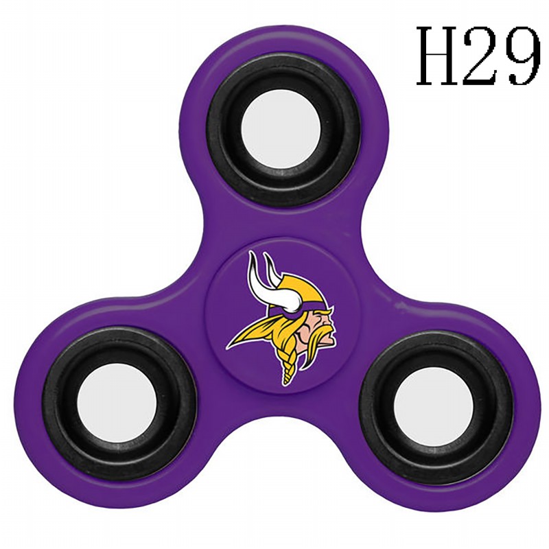 USA football 3 way fidget spinner-211